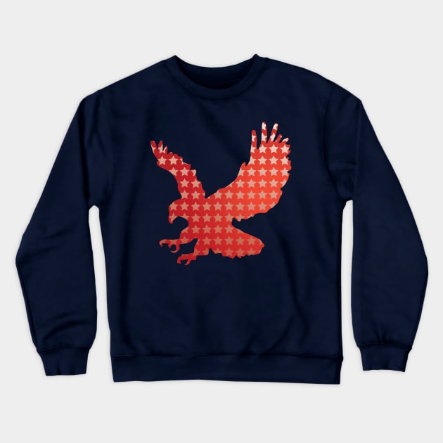 Patriotic Eagle Crewneck Sweatshirt by alexbreen7